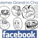 Memes grandi in chat Facebook